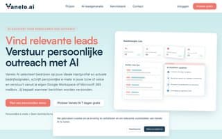 Screenshot of vanelo.ai