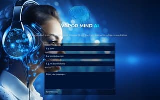 Screenshot of vapormind.ai
