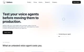 Screenshot of vattara.ai