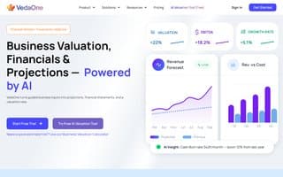 Screenshot of vedaone.ai