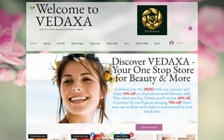 Screenshot of vedaxa.ai