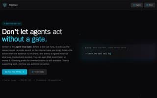 Screenshot of veritier.ai