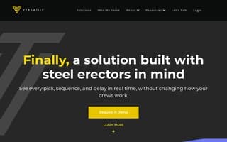Screenshot of versatile.ai