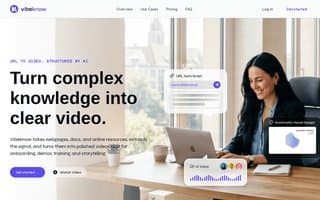 Screenshot of vibeknow.ai