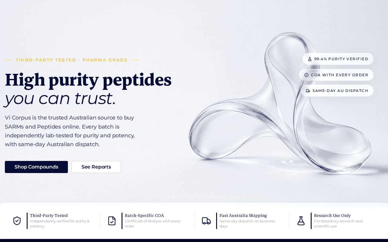 Screenshot of vicorpus.ai