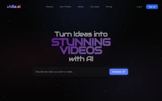 Screenshot of vidla.ai