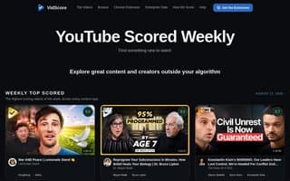 Screenshot of vidscore.ai