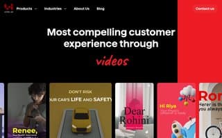 Screenshot of vidz.ai