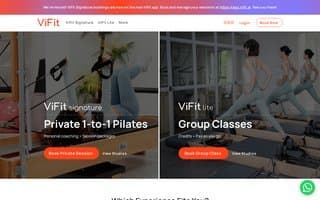 Screenshot of vifit.ai