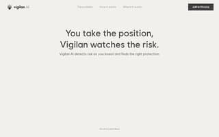 Screenshot of vigilan.ai