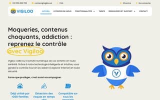 Screenshot of vigiloo.ai