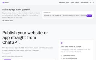 Screenshot of vinssi.ai