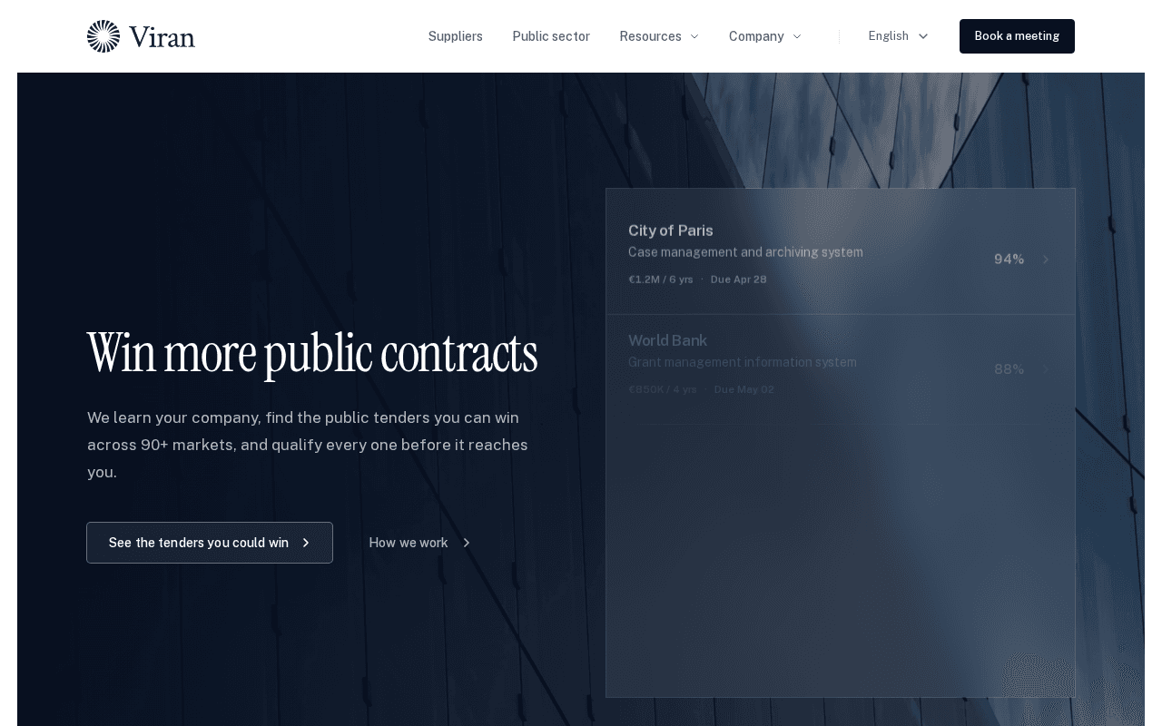 Screenshot of viran.ai