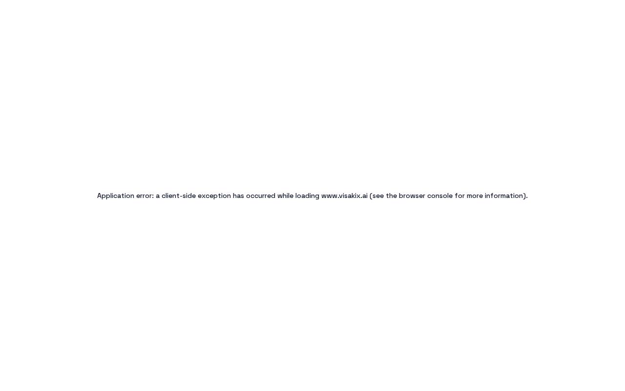 Screenshot of visakix.ai
