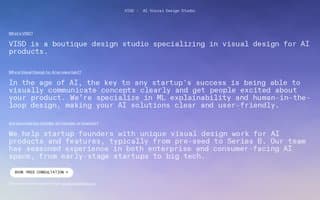 Screenshot of visd.ai