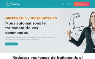 Screenshot of vistaflow.ai