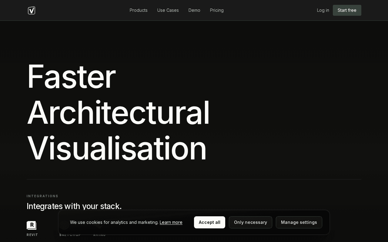 Screenshot of vistafy.ai