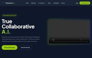 Screenshot of visualnet.ai