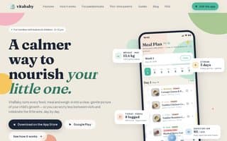 Screenshot of vitababy.ai