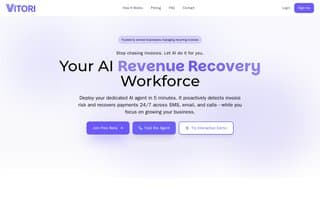 Screenshot of vitori.ai