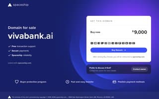Screenshot of vivabank.ai