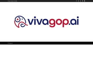 Screenshot of vivagop.ai