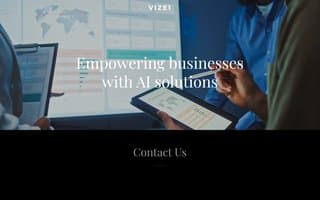 Screenshot of vize1.ai