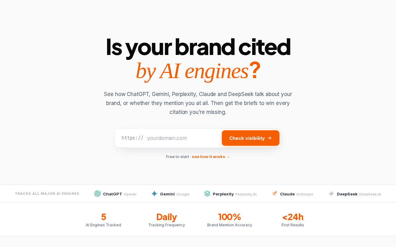 Screenshot of vizibull.ai