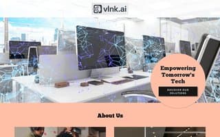 Screenshot of vlnk.ai