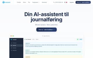Screenshot of voicare.ai