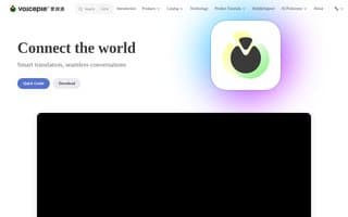 Screenshot of voicepie.ai