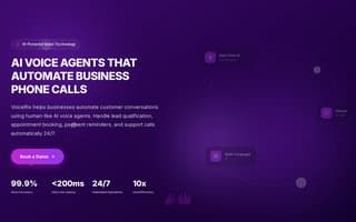 Screenshot of voicerix.ai