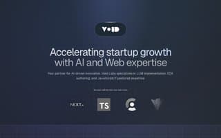 Screenshot of voidlabs.ai