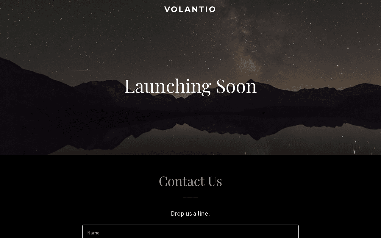 Screenshot of volantio.ai