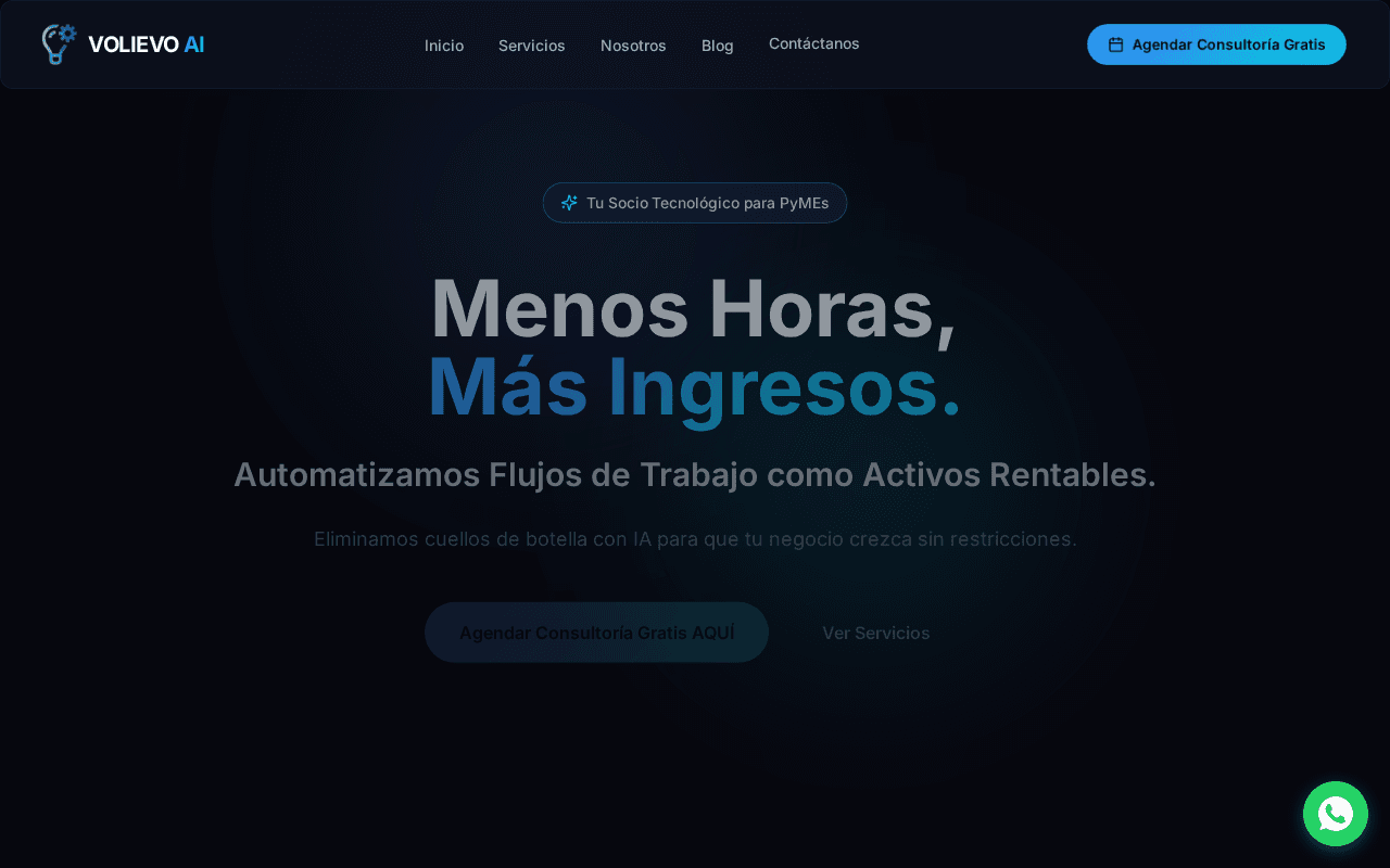 Screenshot of volievo.ai