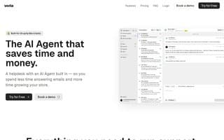 Screenshot of voria.ai