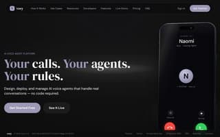 Screenshot of vosy.ai