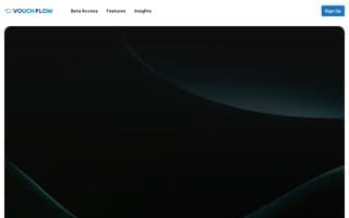 Screenshot of vouchflow.ai