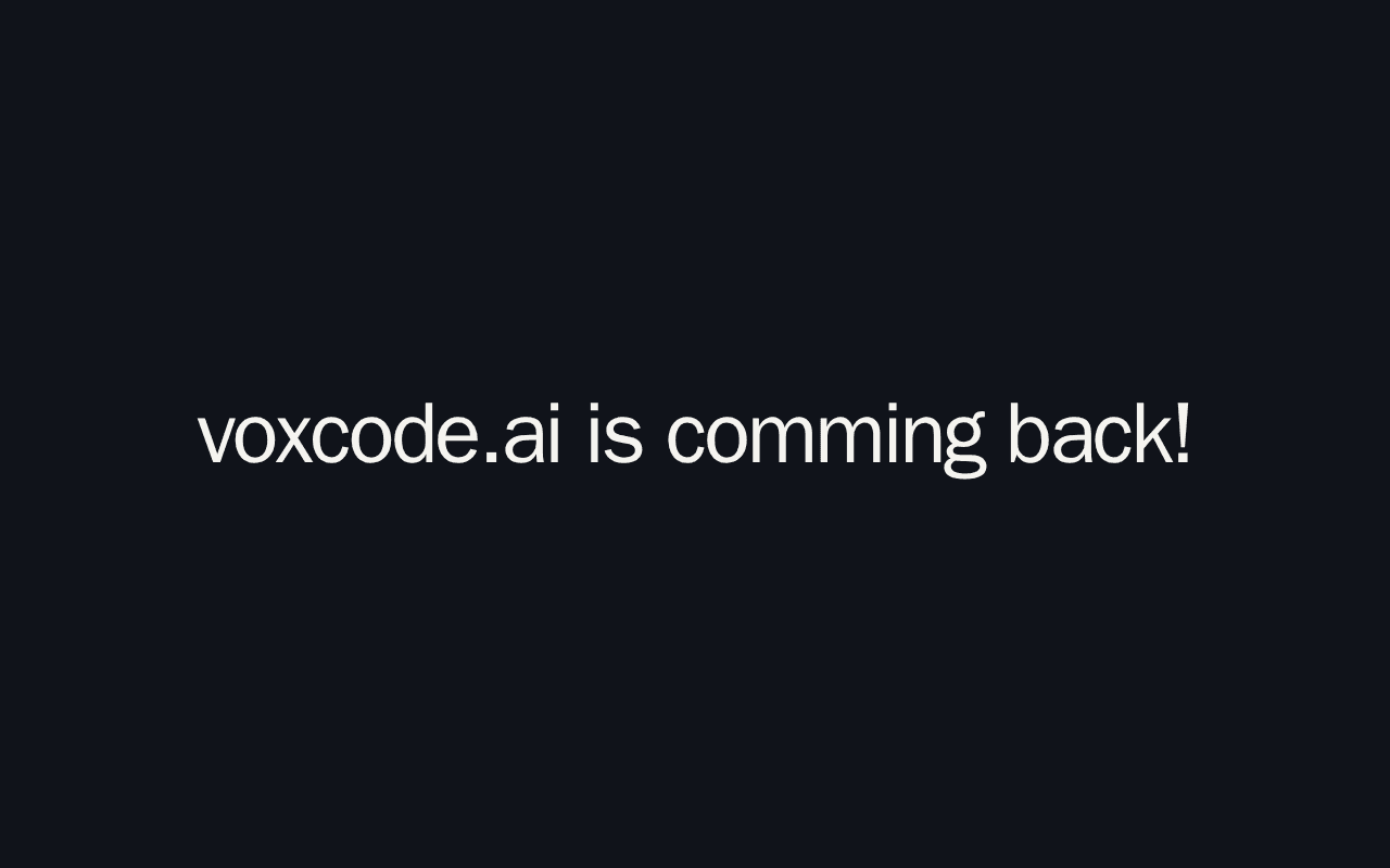 Screenshot of voxcode.ai