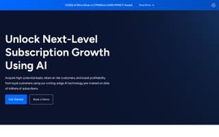 Screenshot of voziq.ai