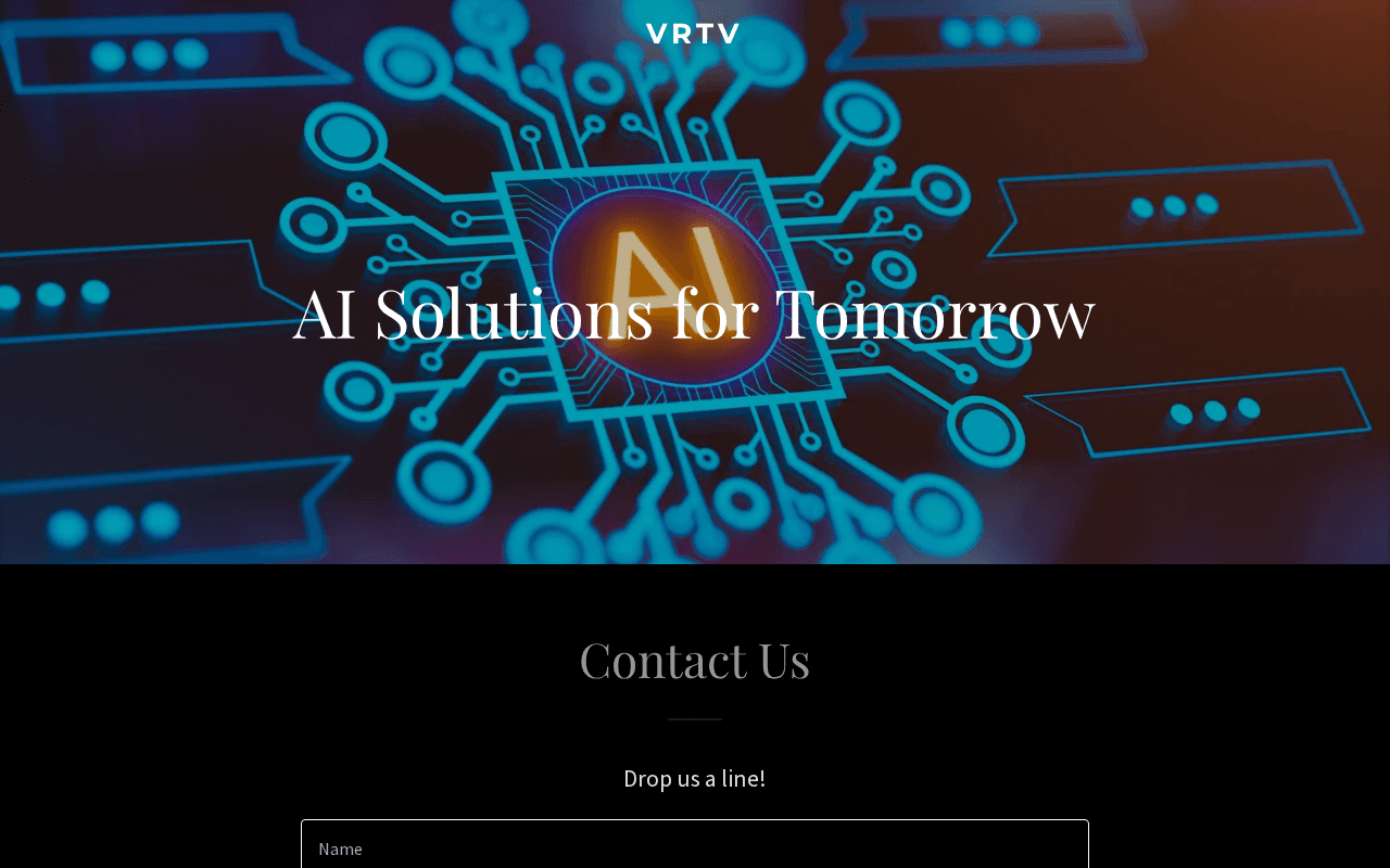 Screenshot of vrtv.ai