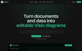 Screenshot of vsdx.ai