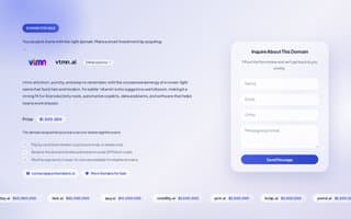 Screenshot of vtmn.ai