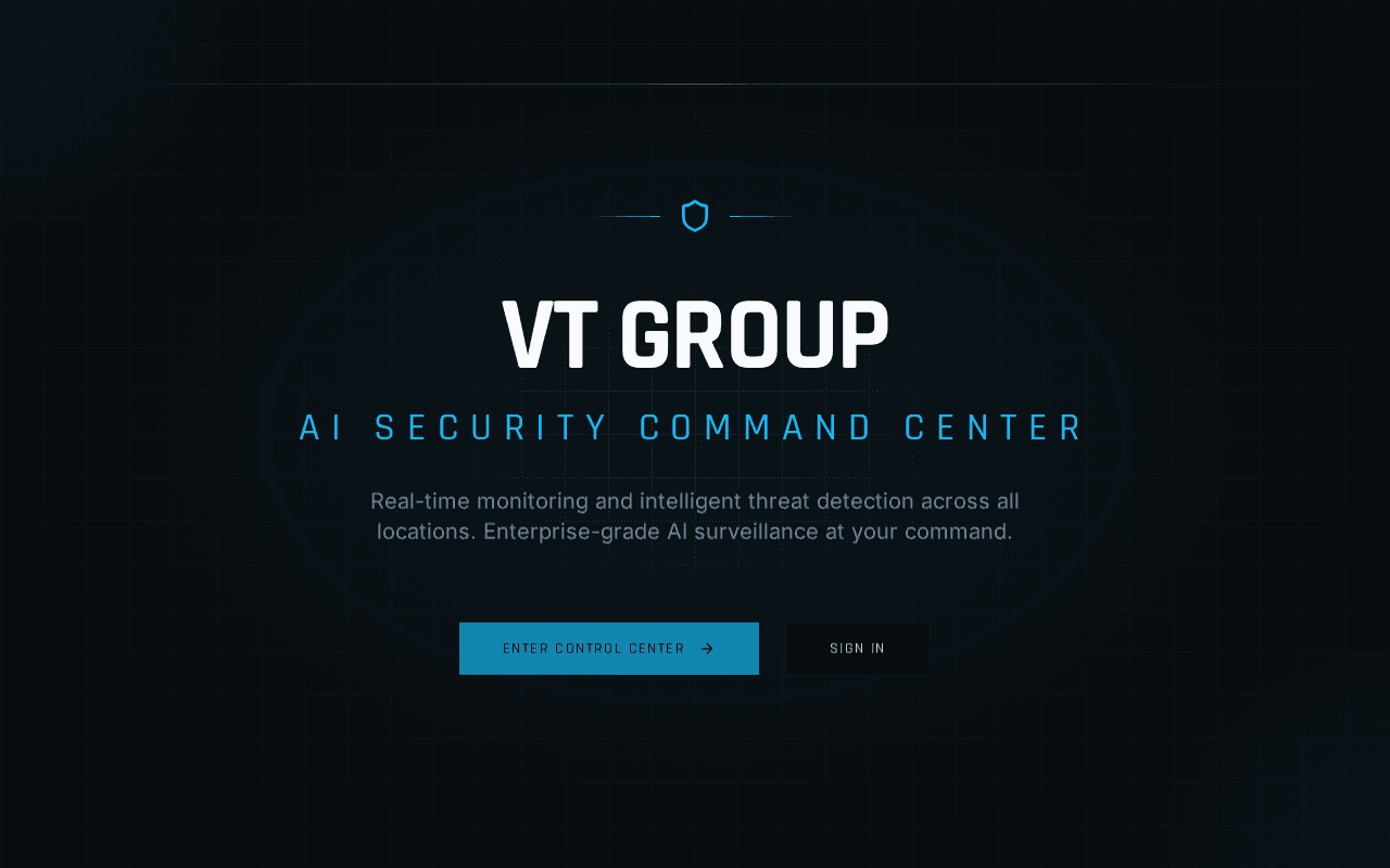 Screenshot of vtvision.ai