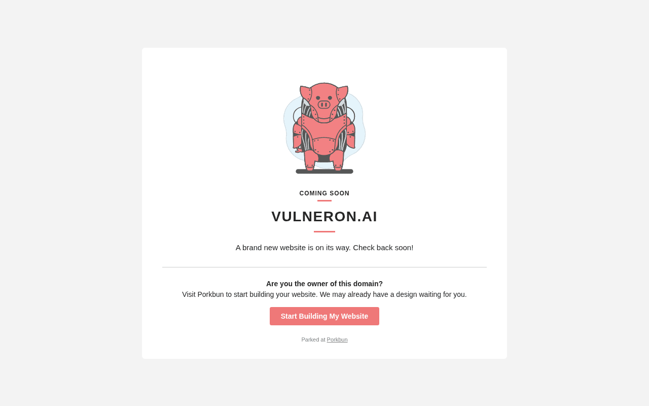 Screenshot of vulneron.ai