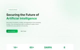Screenshot of vulnex.ai