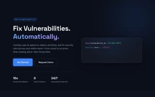 Screenshot of vulnops.ai