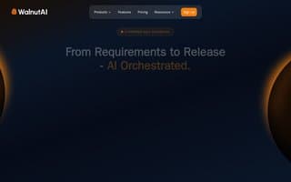 Screenshot of walnutai.ai