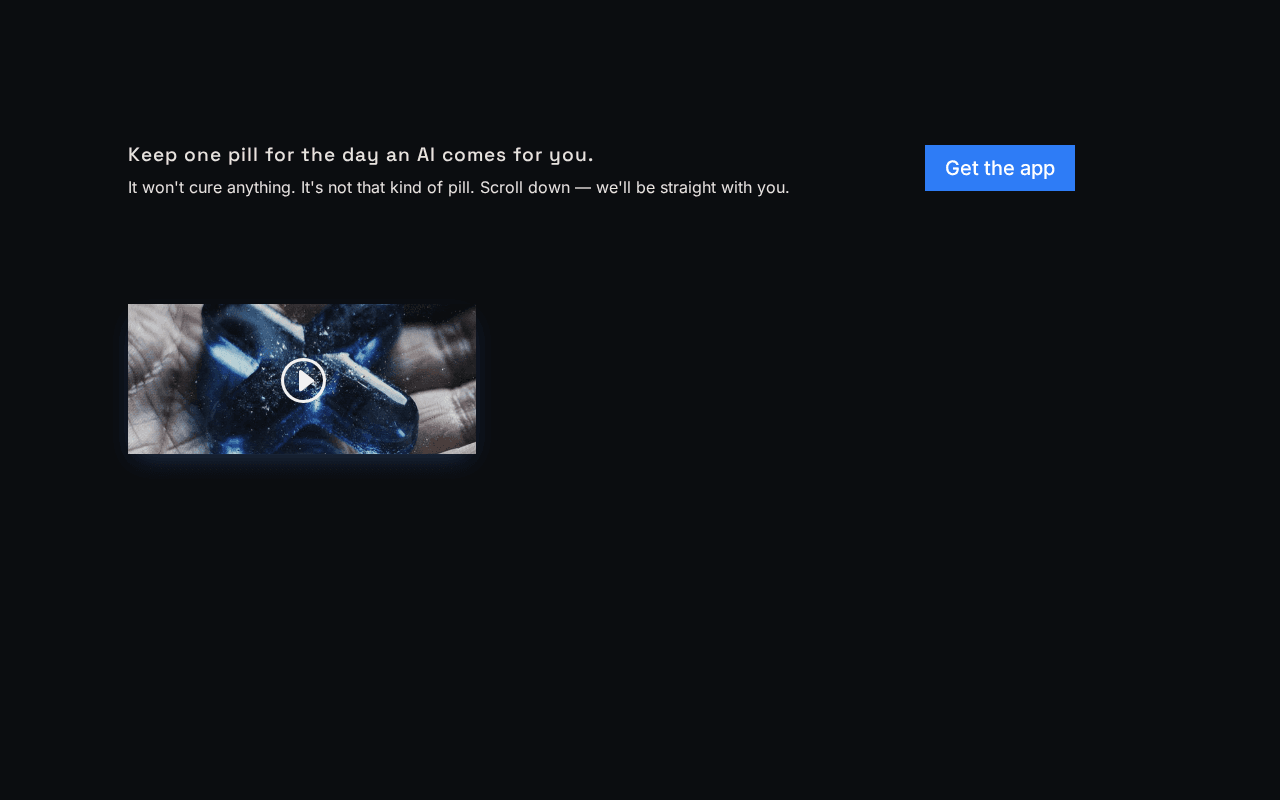 Screenshot of warningx.ai