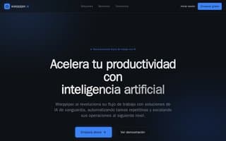 Screenshot of warppiper.ai